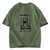 Tokyosol Got Too Silly Goose Women's Crop Raglan T-Shirt