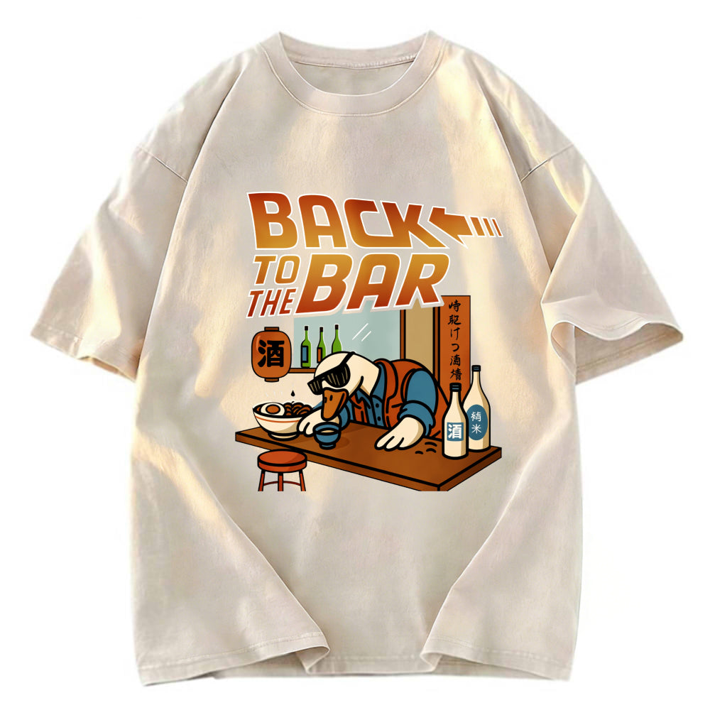 Tokyosol The Coolest Goose At The Bar Washed T-Shirt