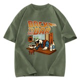 Tokyosol The Coolest Goose At The Bar Washed T-Shirt