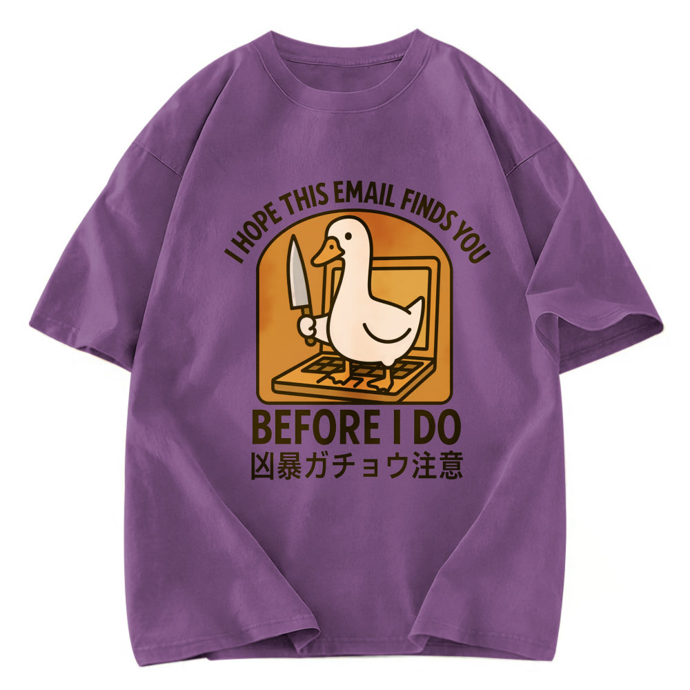 Tokyosol Goose With A Knife Washed T-Shirt