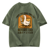 Tokyosol Goose With A Knife Washed T-Shirt