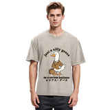 Tokyosol Silly Goose On A Serious Business Washed T-Shirt