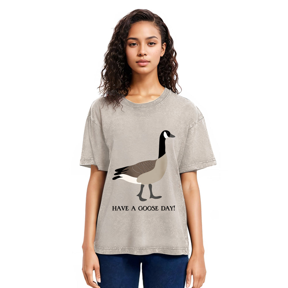 Tokyosol Have A GOOD Day Washed T-Shirt