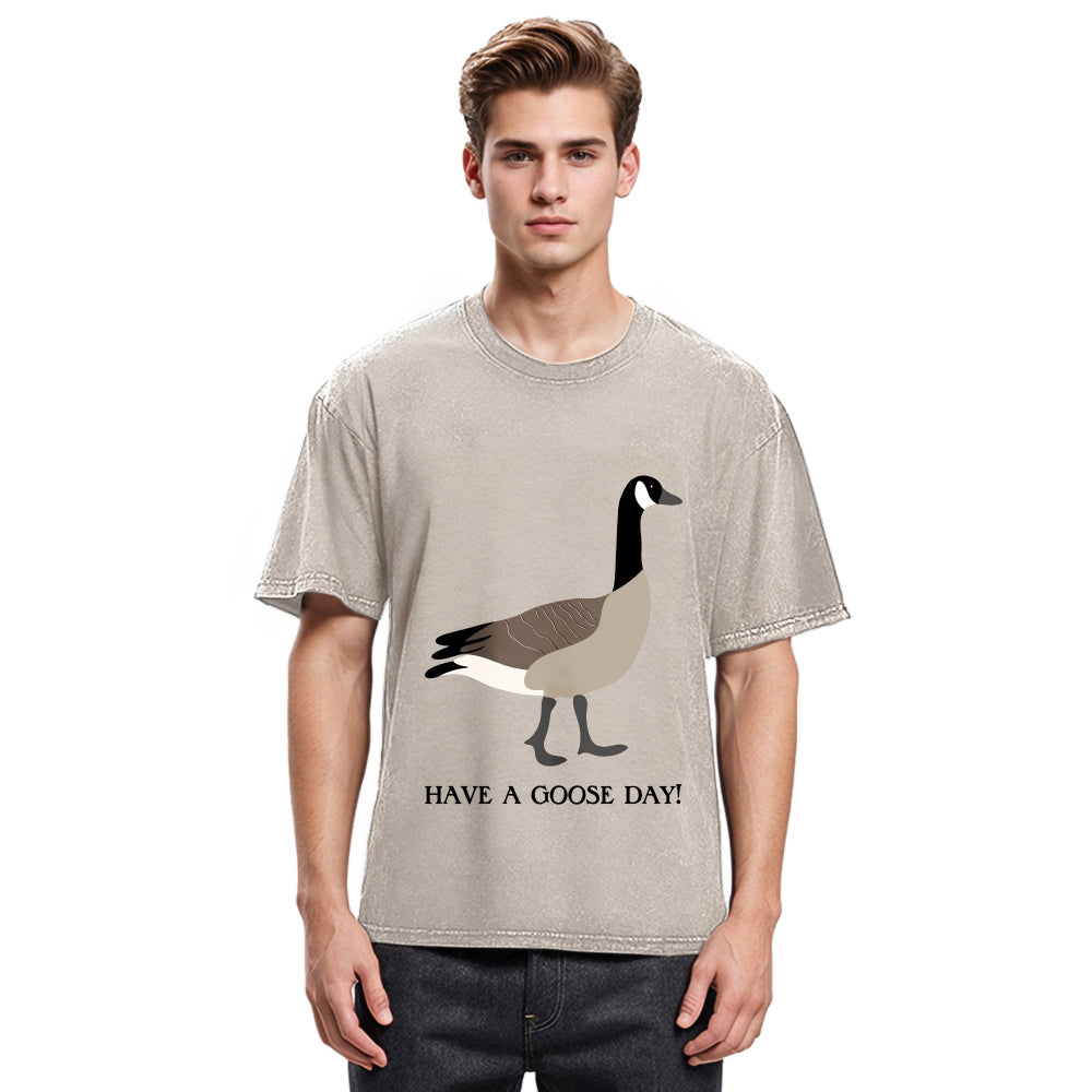 Tokyosol Have A GOOD Day Washed T-Shirt