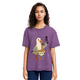Tokyosol Pigeons Eating Ramen Washed T-Shirt