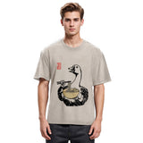 Tokyosol Goose Eating Ramen Washed T-Shirt