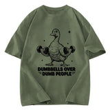 Tokyosol Goose That Works Out Washed T-Shirt