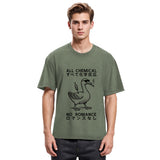 Tokyosol Silly Goose￡oAll Chemical No Romance Washed T-Shirt