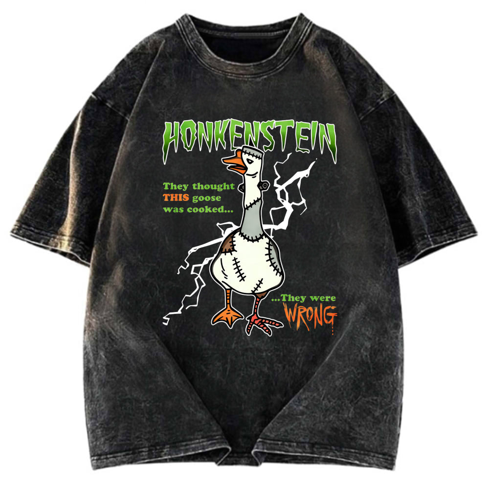Tokyosol Halloween Goose Japan Washed T-Shirt