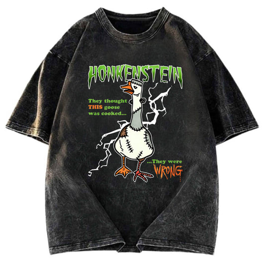 Tokyosol Halloween Goose Japan Washed T-Shirt