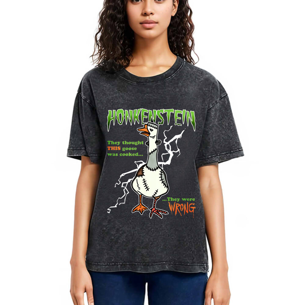 Tokyosol Halloween Goose Japan Washed T-Shirt