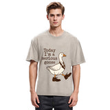 Tokyosol Working And Serious Goose Washed T-Shirt