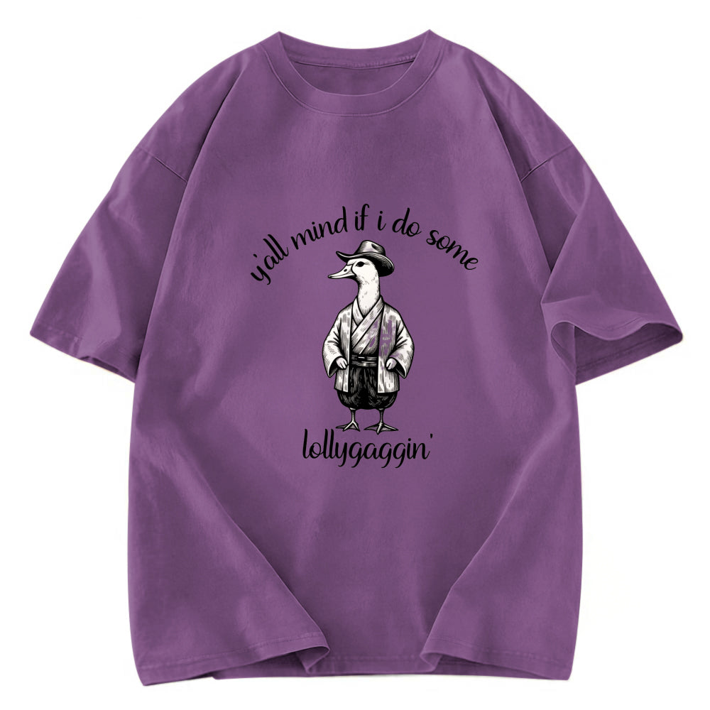 Tokyosol Stupid Samurai Goose Washed T-Shirt