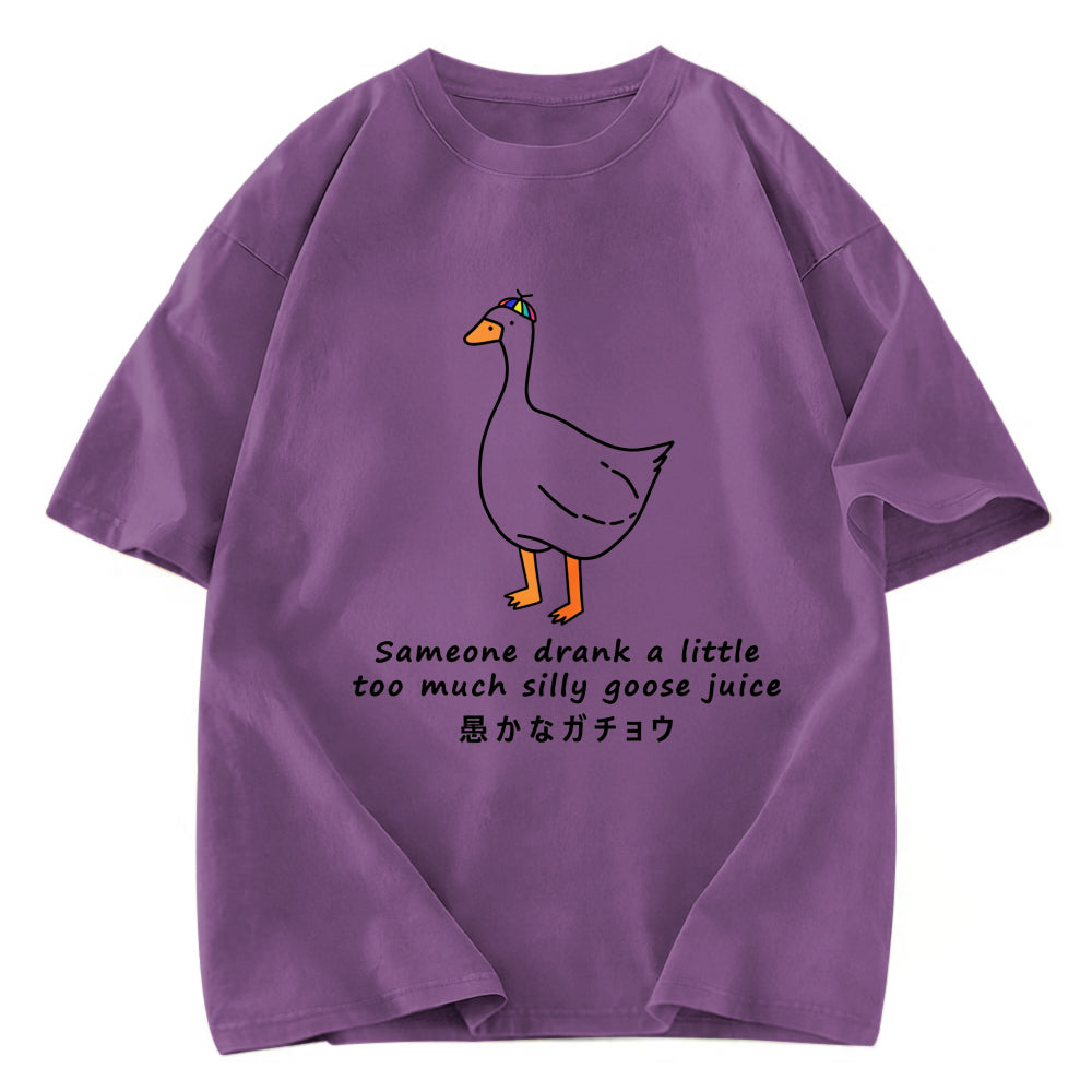 Tokyosol Drink More Silly Goose Juice Washed T-Shirt