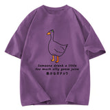 Tokyosol Drink More Silly Goose Juice Washed T-Shirt