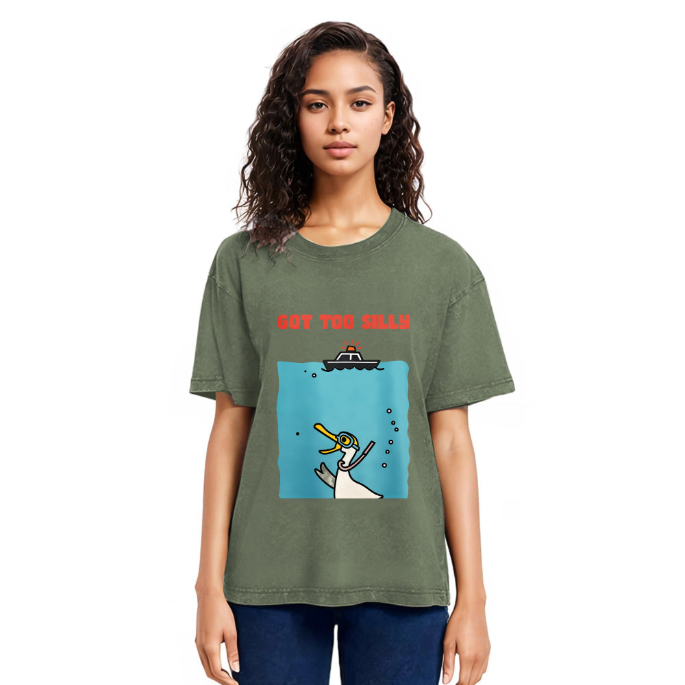 Tokyosol Diving Goose Washed T-Shirt
