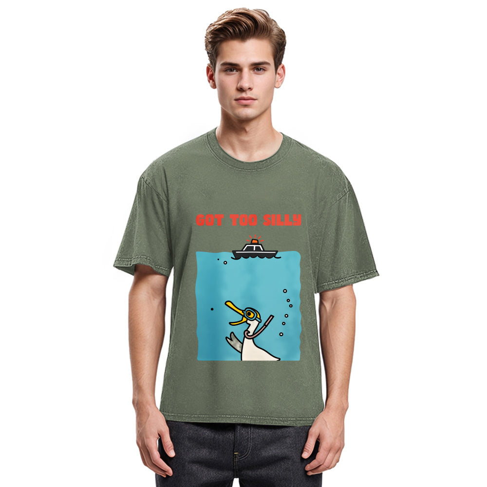 Tokyosol Diving Goose Washed T-Shirt