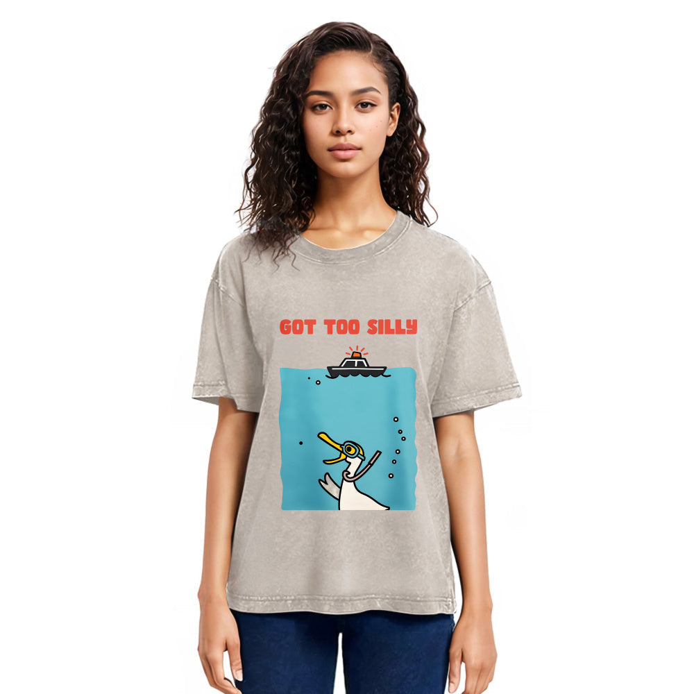Tokyosol Diving Goose Washed T-Shirt