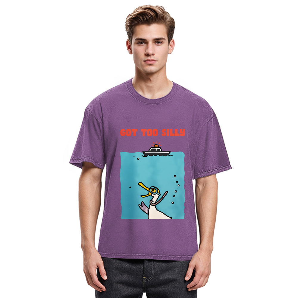 Tokyosol Diving Goose Washed T-Shirt