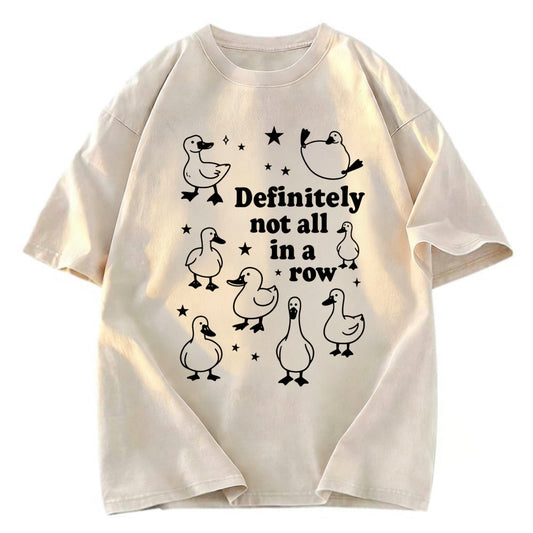 Tokyosol Various Kinds Of Geese Washed T-Shirt