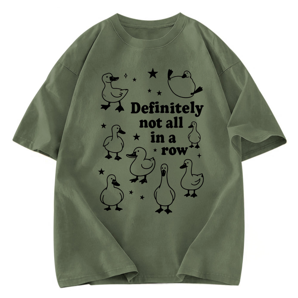 Tokyosol Various Kinds Of Geese Washed T-Shirt
