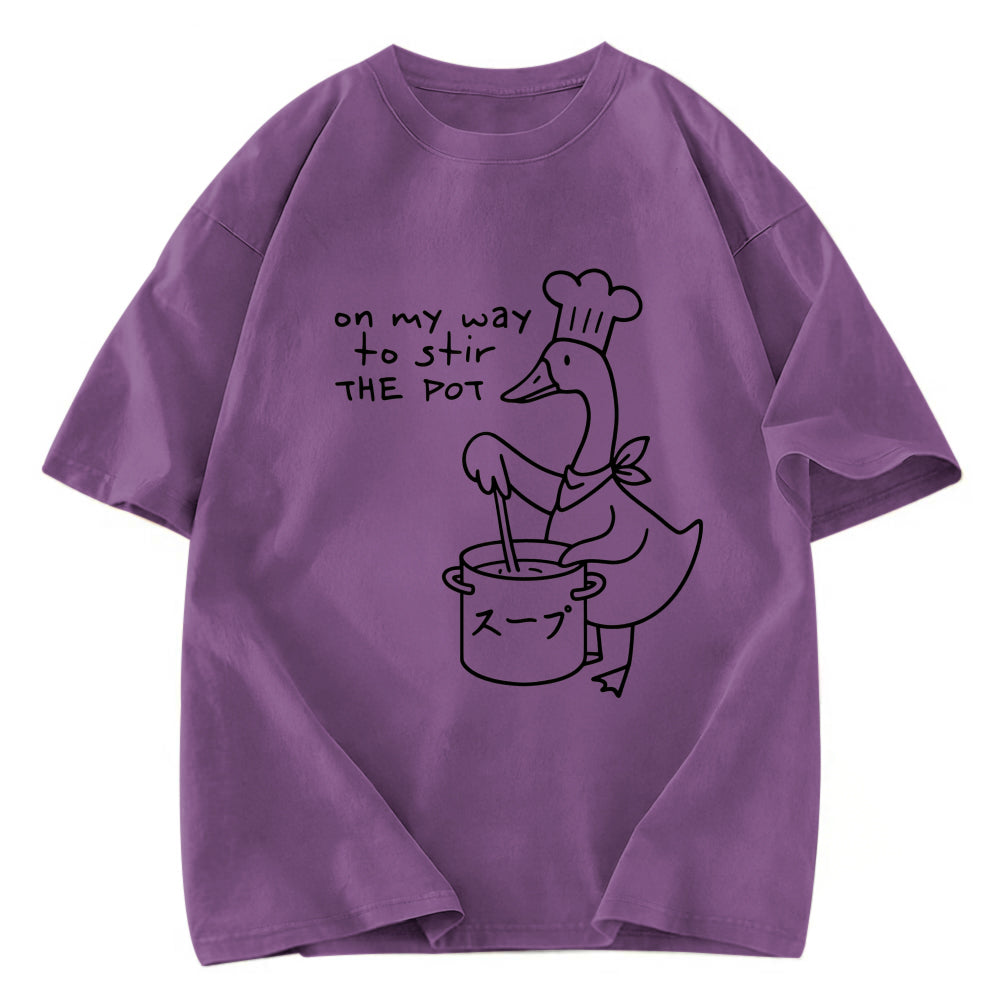 Tokyosol Goose Chef Washed T-Shirt