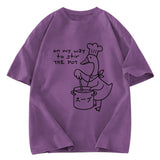 Tokyosol Goose Chef Washed T-Shirt