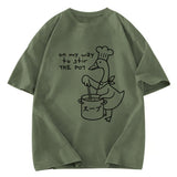 Tokyosol Goose Chef Washed T-Shirt
