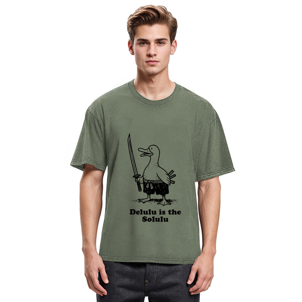 Tokyosol Samurai Goose Washed T-Shirt