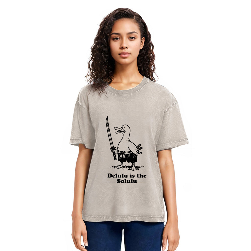 Tokyosol Samurai Goose Washed T-Shirt