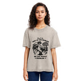 Tokyosol Silly Goose With Sunglasses Washed T-Shirt