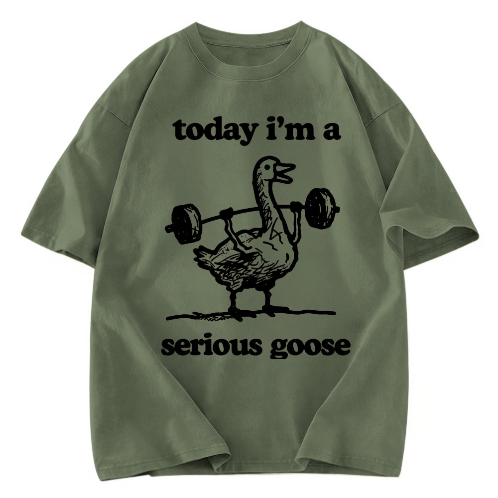 Tokyosol Fitness Goose Washed T-Shirt