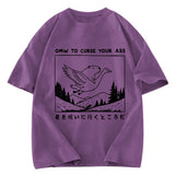 Tokyosol I'm On My Way To Curse You Washed T-Shirt