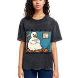 Tokyosol Well Now I Am Not Doing It Washed T-Shirt