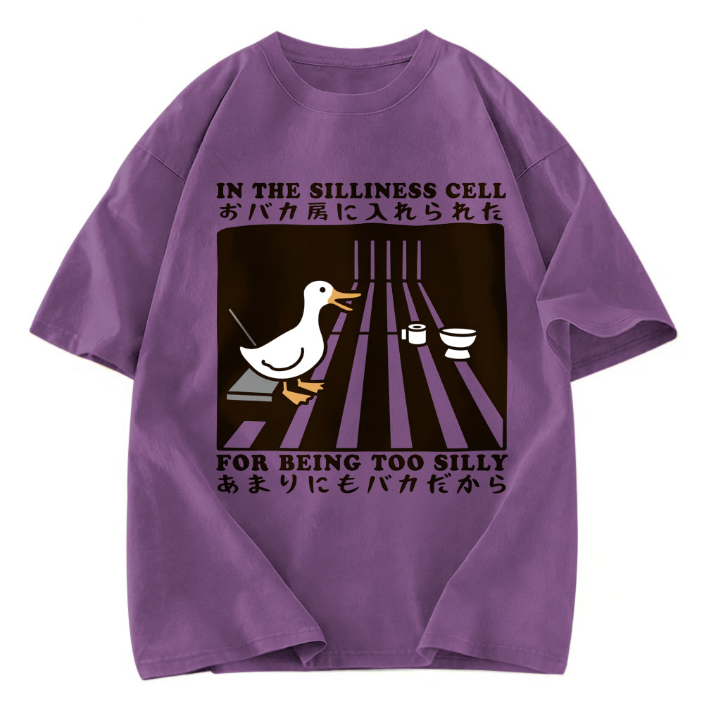 Tokyosol Raccoon Riding A Goose Washed T-Shirt
