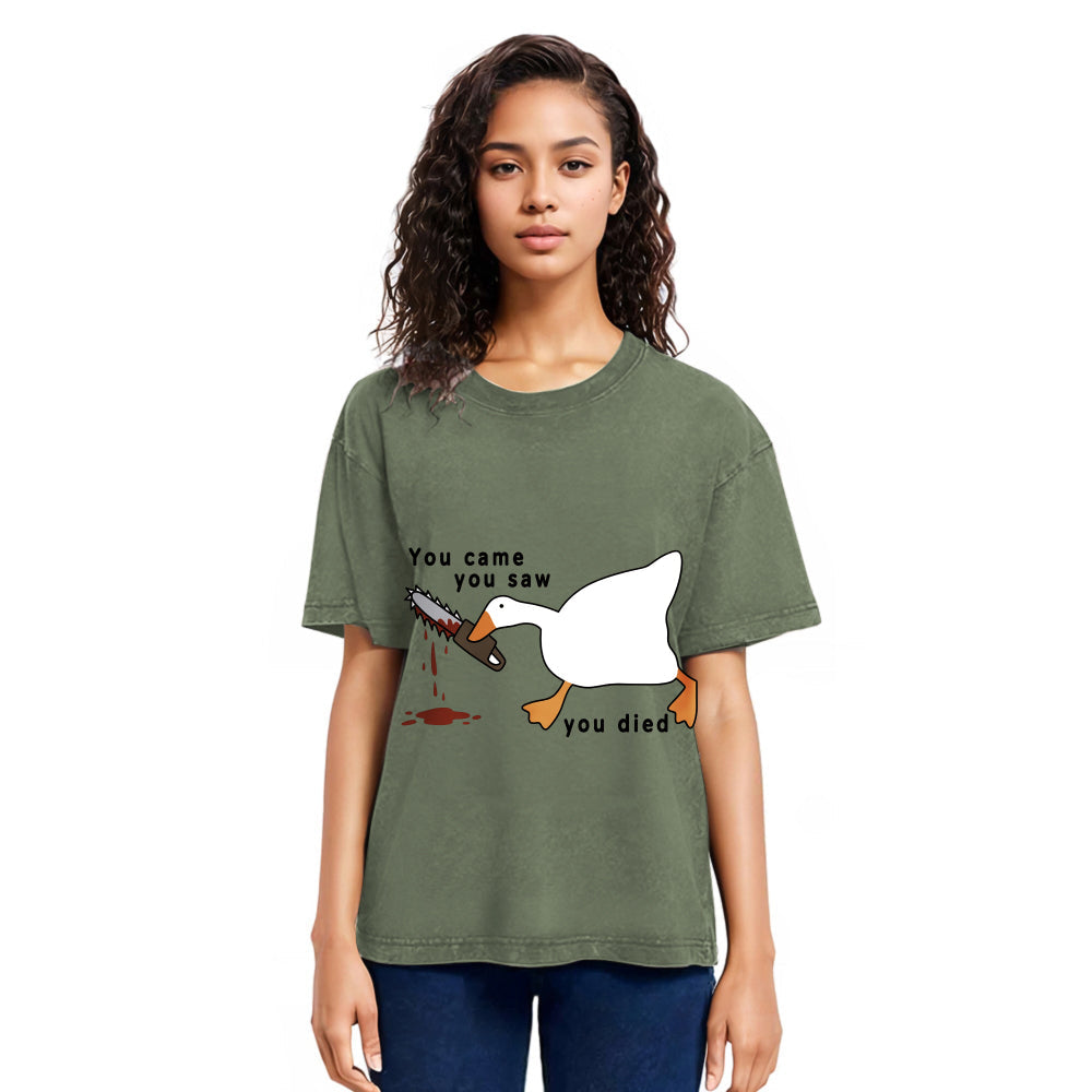 Tokyosol Silly Goose In The Silliness Cell Washed T-Shirt