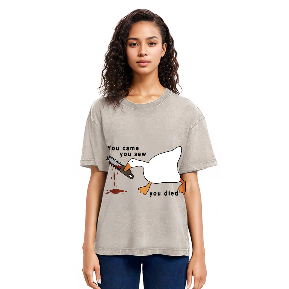 Tokyosol Silly Goose In The Silliness Cell Washed T-Shirt