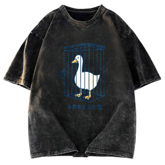 Tokyosol More Pasta Less Drama Washed T-Shirt