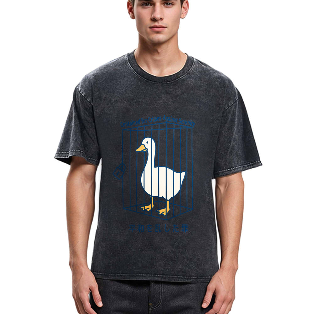 Tokyosol More Pasta Less Drama Washed T-Shirt
