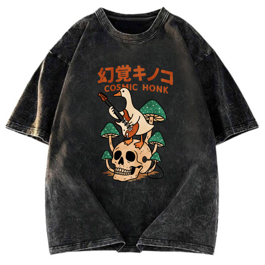 Tokyosol Arrested Criminal Goose Washed T-Shirt