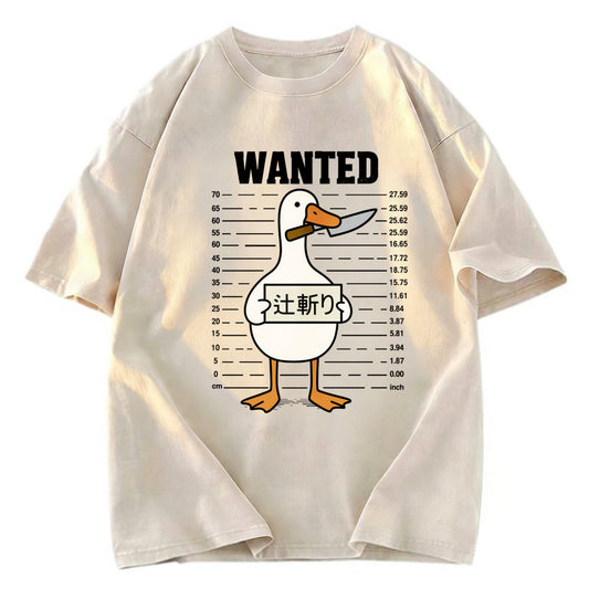 Tokyosol Halloween Goose Washed T-Shirt
