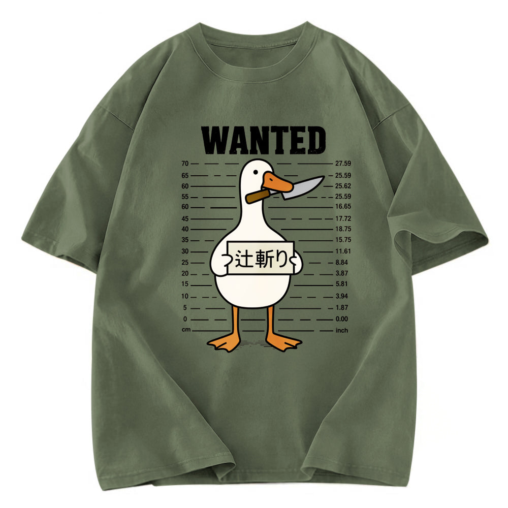 Tokyosol Halloween Goose Washed T-Shirt