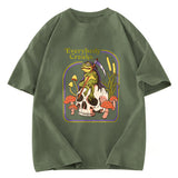 Tokyosol Everybody Croaks Washed T-Shirt