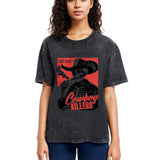 Tokyosol Smoking Skeleton Washed T-Shirt
