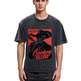 Tokyosol Smoking Skeleton Washed T-Shirt