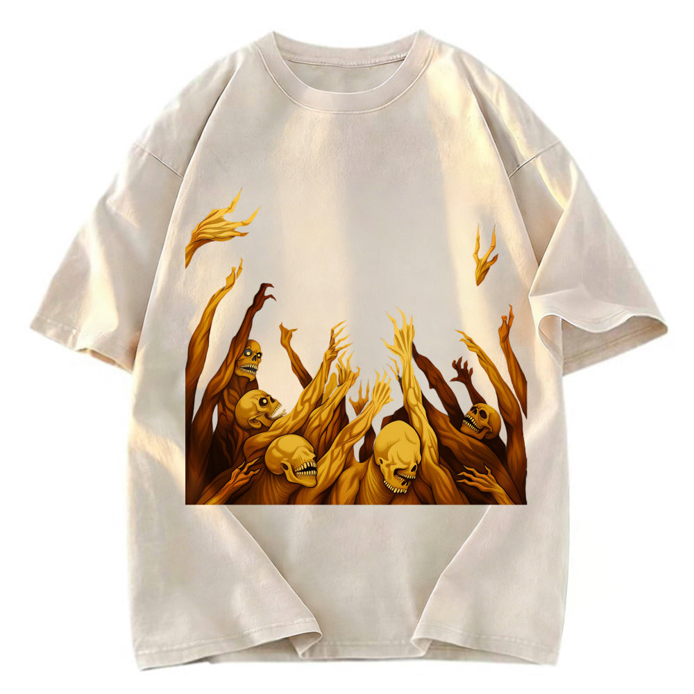Tokyosol Redemption Of The Skull Graphic Print T-shirt