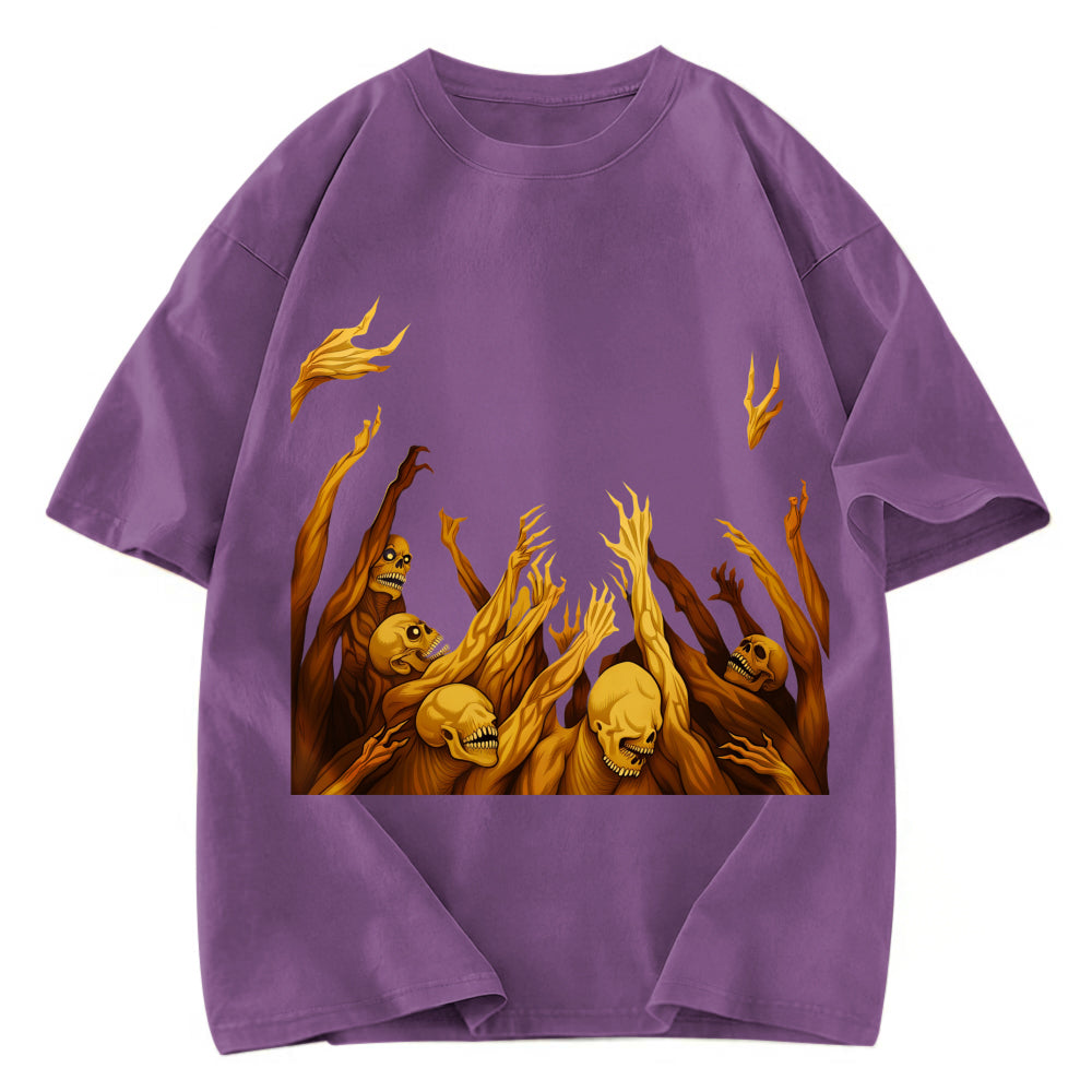 Tokyosol Redemption Of The Skull Graphic Print T-shirt