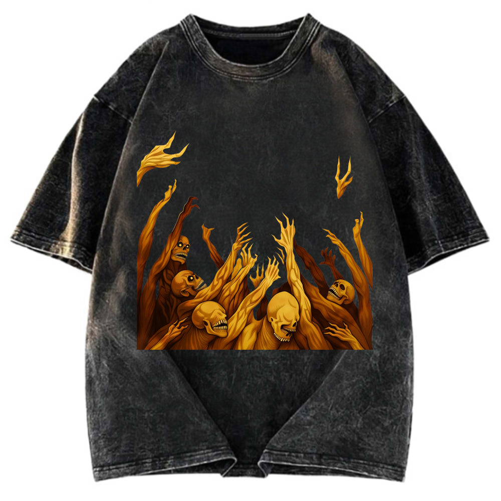 Tokyosol Redemption Of The Skull Graphic Print T-shirt