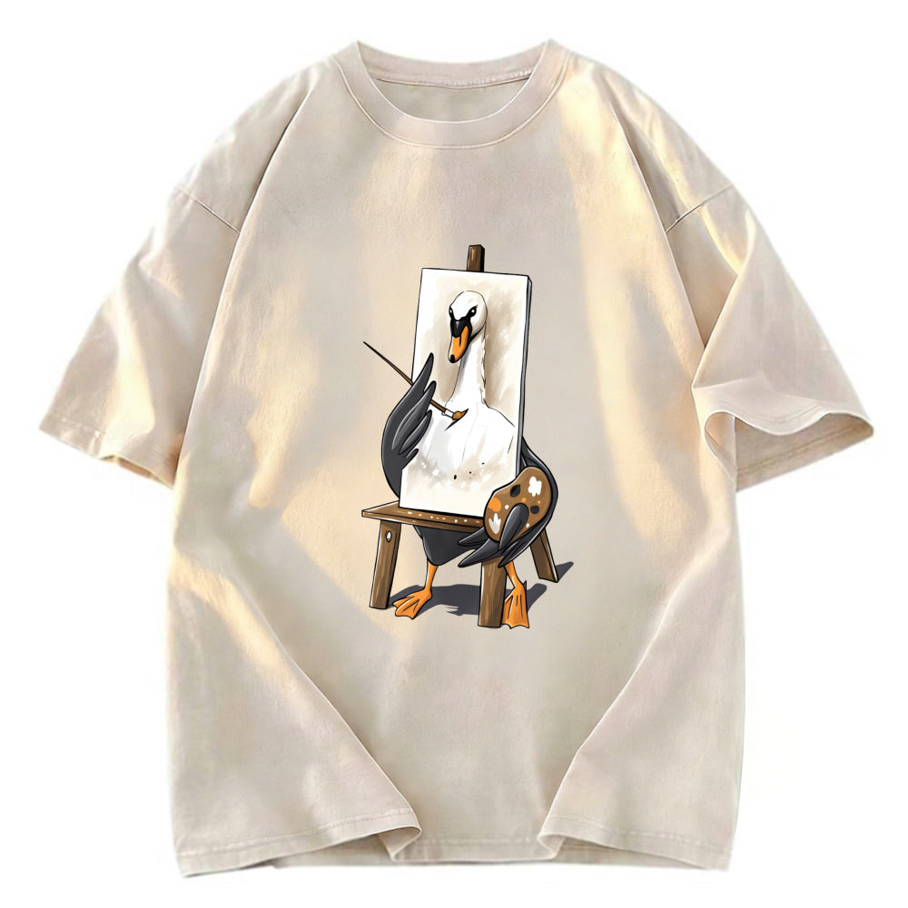 Tokyosol Goose_S Self Portrait Washed T Shirt