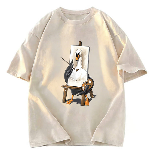 Tokyosol Goose_S Self Portrait Washed T Shirt
